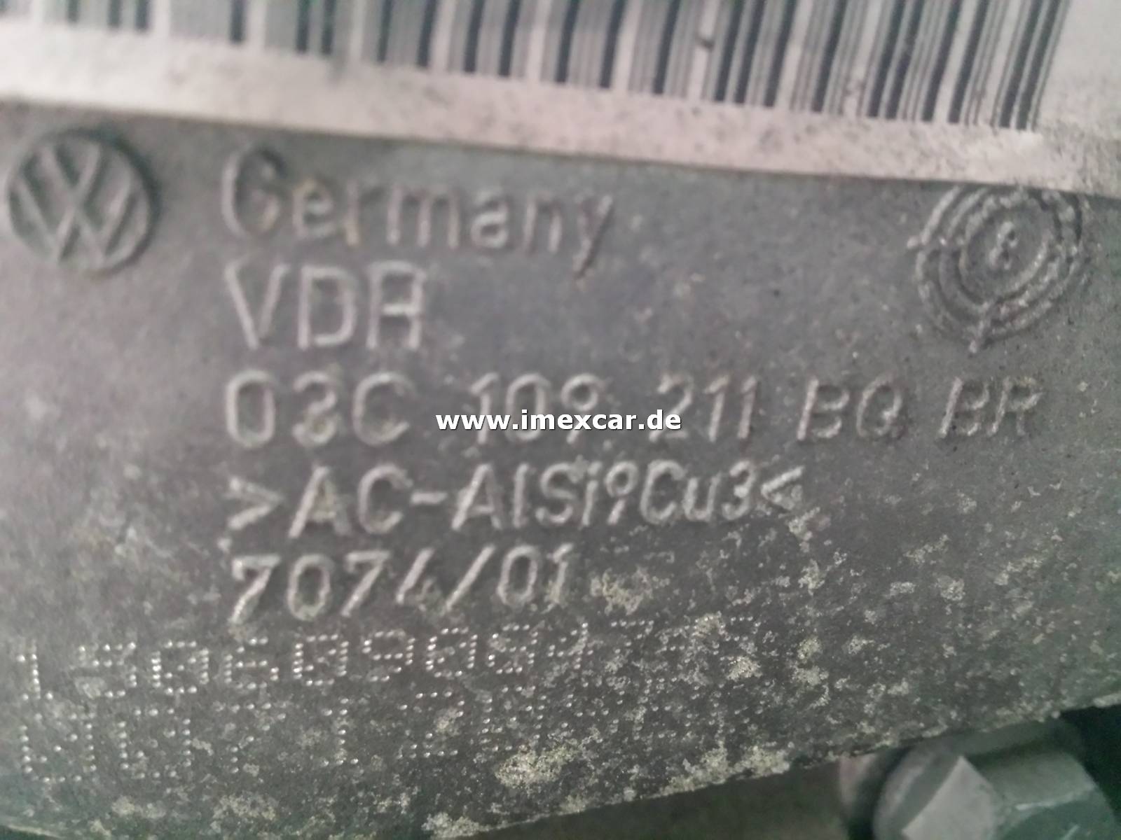 ++VERKAUFT++ Motor aus VW Golf 6 Variant, 1,4, 90KW, 95000 km CAXA