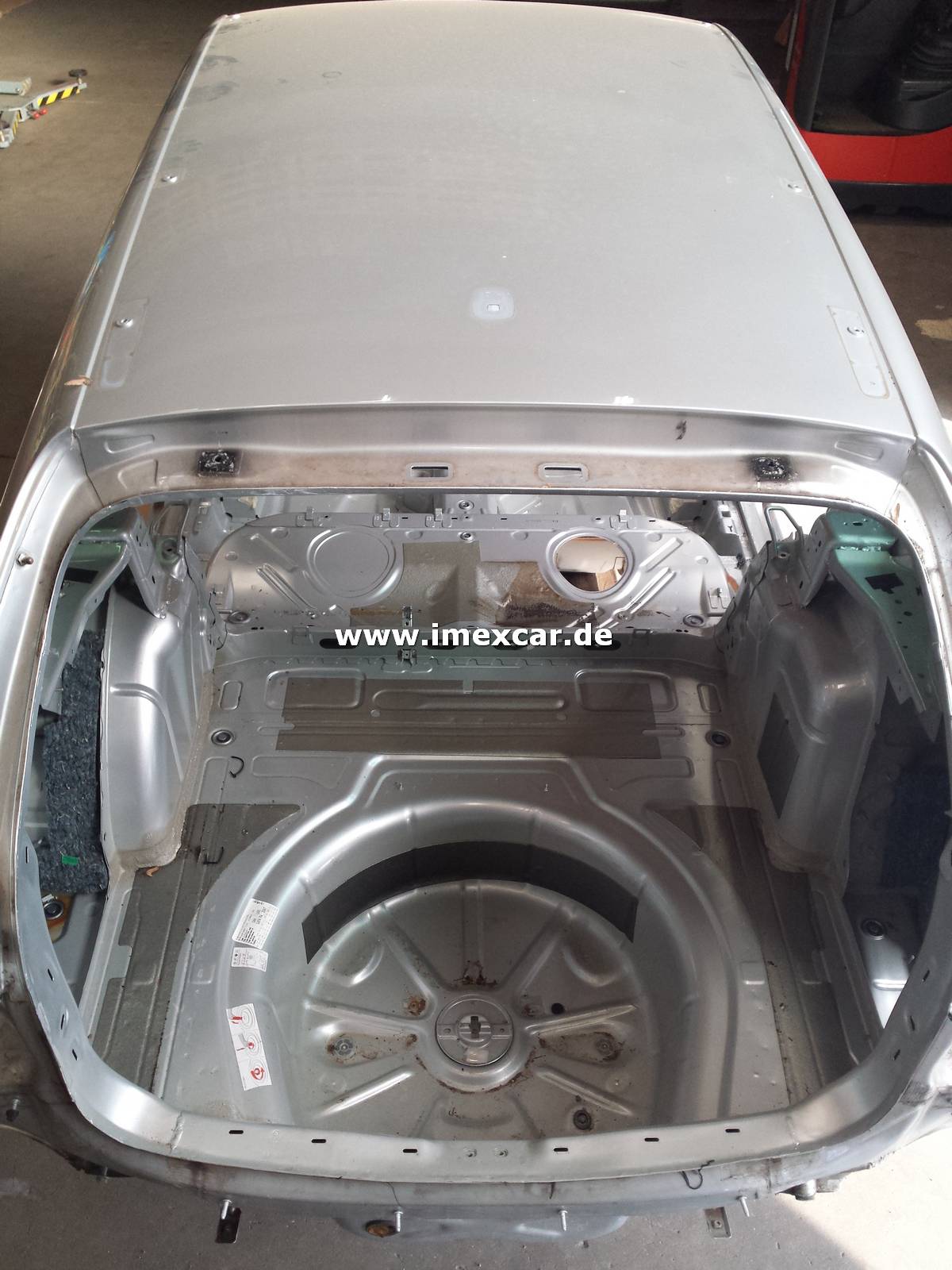 Karosserie VW Golf 6 Variant, reflexsilber, unfallfrei