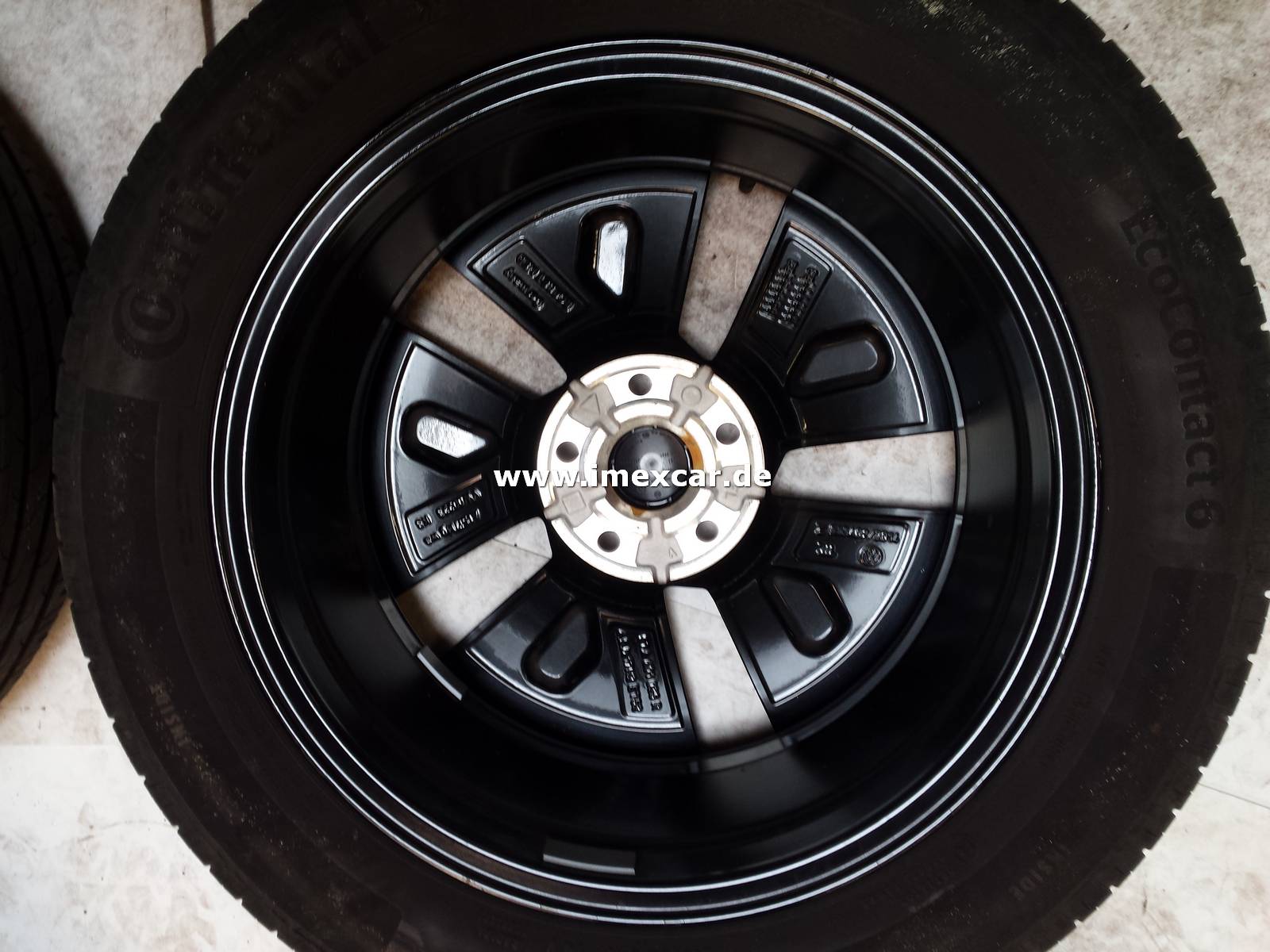 ++VERKAUFT++    1 Satz Sommerräder gebraucht VW Touran 5TA601025R 6,5 x17H2 ET52  (J1830) 