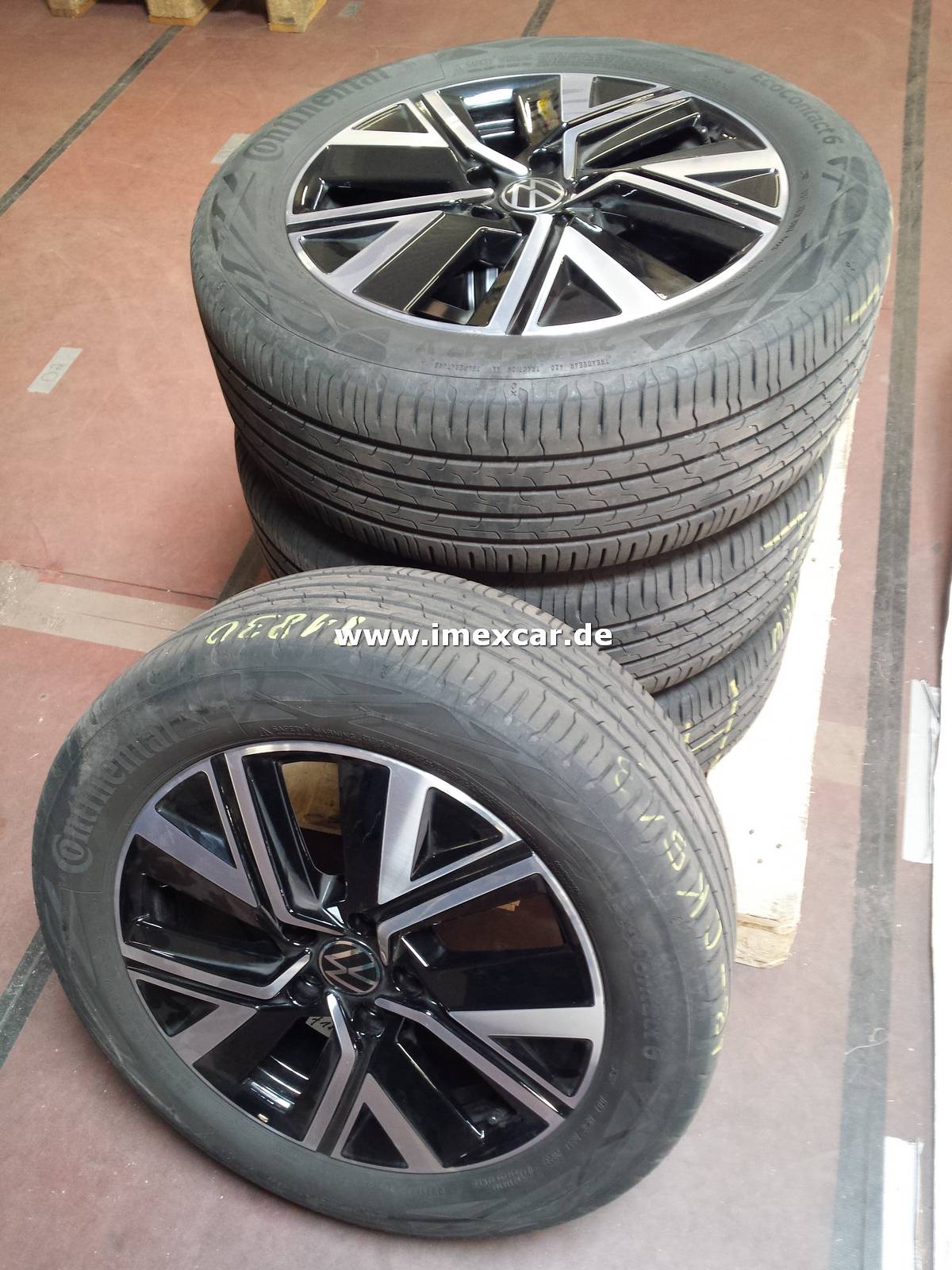 ++VERKAUFT++    1 Satz Sommerräder gebraucht VW Touran 5TA601025R 6,5 x17H2 ET52  (J1830) 