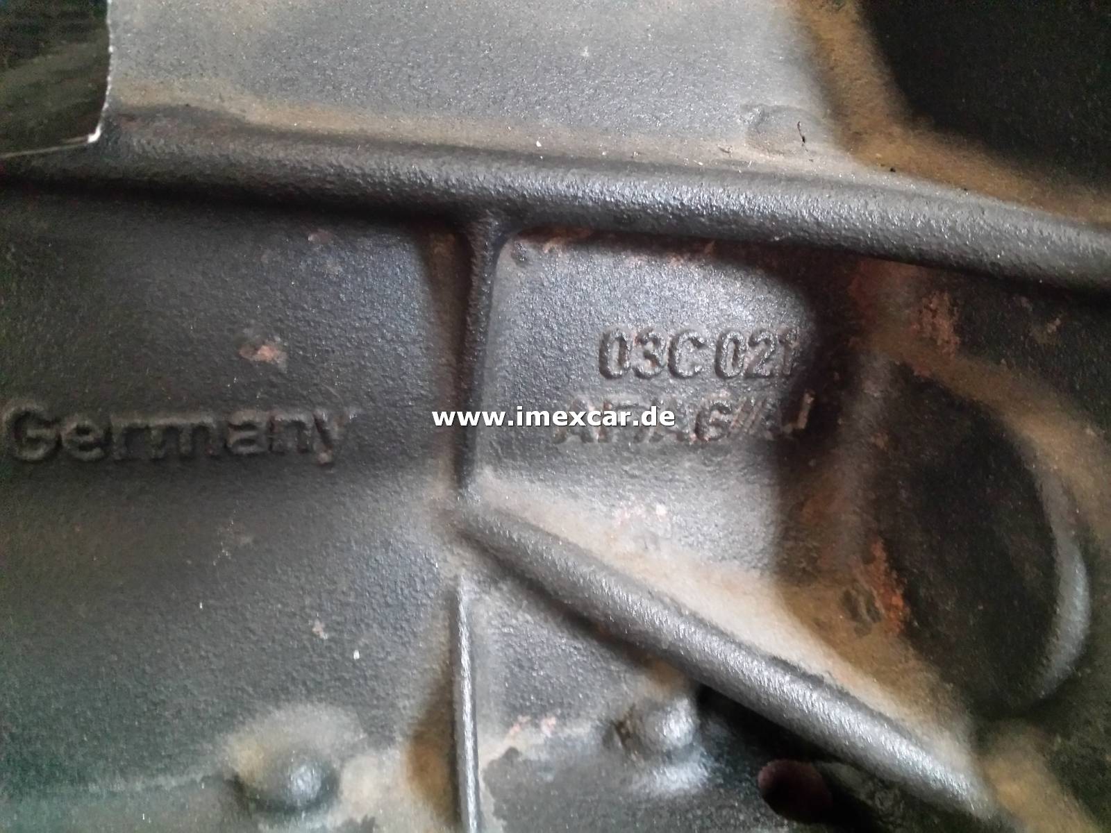 ++VERKAUFT++ Motor aus VW Golf 6 Variant, 1,4, 90KW, 95000 km CAXA